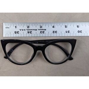 Betsy Johnson MS1021 VMP2007 PD62MM Women's Cateye Frames Black